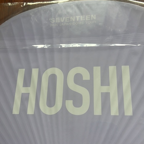 Seventeen Kpop hoshi Japan Tokyo done tour 2020 uchiwa picket - Picture 4 of 5